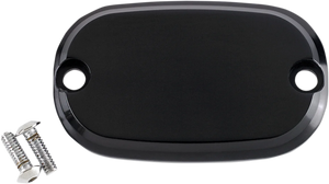 Joker Machine Master Cylinder Cover - Smooth - Black - 99-17 08-01SB - Main Product View
