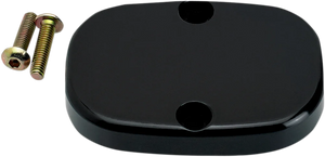 Joker Machine Master Cylinder Cover - Smooth - Black - FL 08-010B - Main Product View