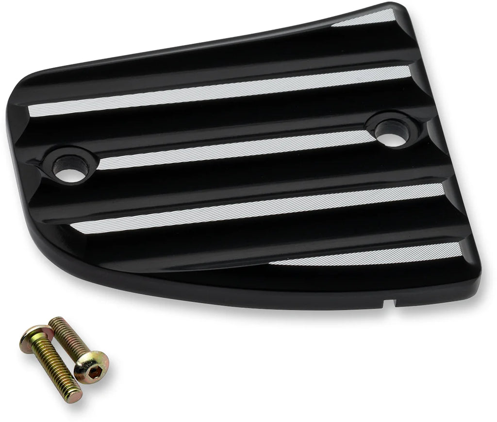 Joker Machine Master Cylinder Cover - Warrior - Chrome 30-382-3 - Side View