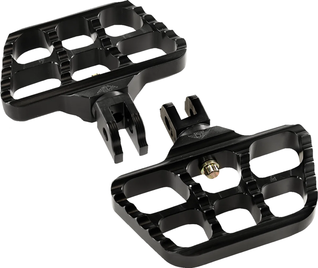 Joker Machine Mini Floorboards - Black - Softail 08-644-6B - Main Product View