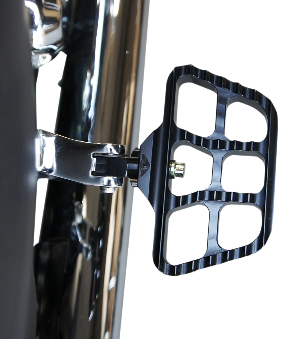 Joker Machine Mini Serrated Floorboards - Black 08-644-1B - Back View