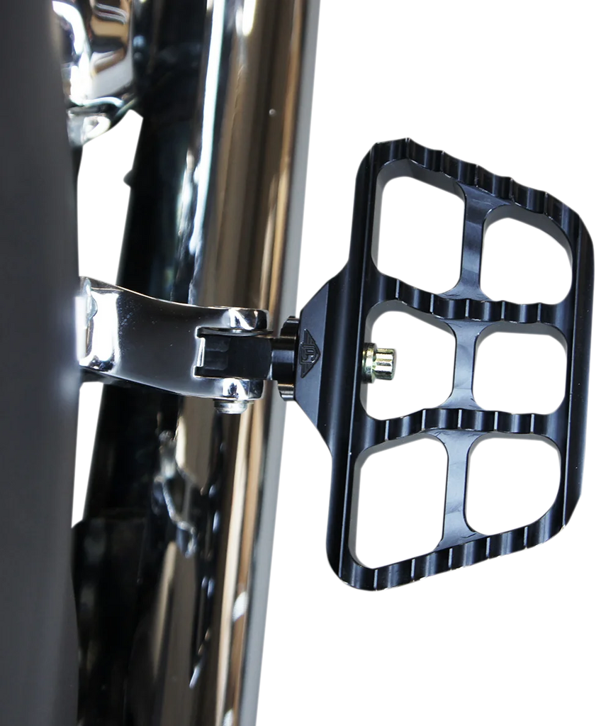 Joker Machine Mini Serrated Floorboards - Black 08-644-1B - Back View