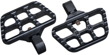 Load image into Gallery viewer, Joker Machine Mini Serrated Floorboards - Black - Softail 08-644-7B - Main Product View