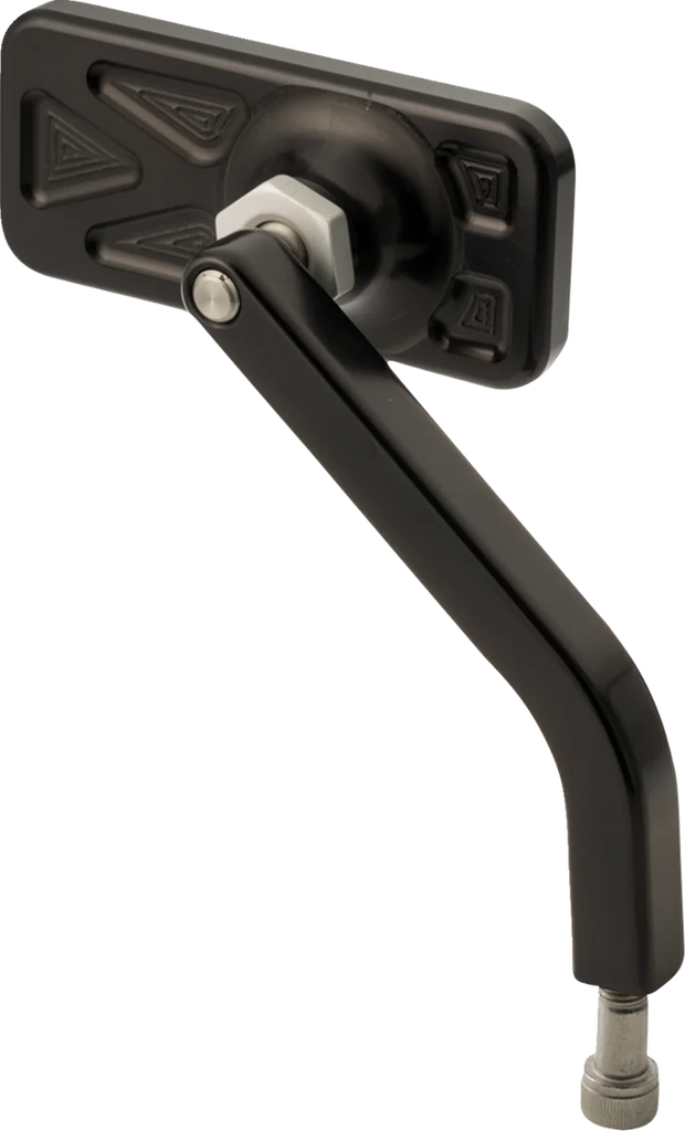 Joker Machine Mirror - No. 1 - OEM - Rectangle - Black - Right 03-055-1R - Side View