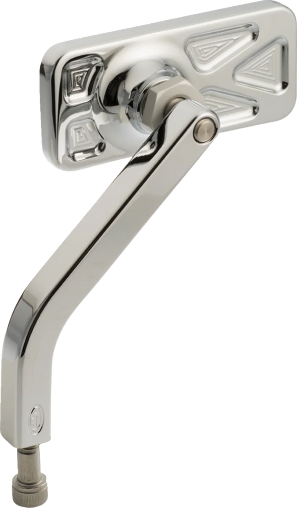 Joker Machine Mirror - No. 1 - OEM - Rectangle - Chrome - Left 03-055-3L - Side View
