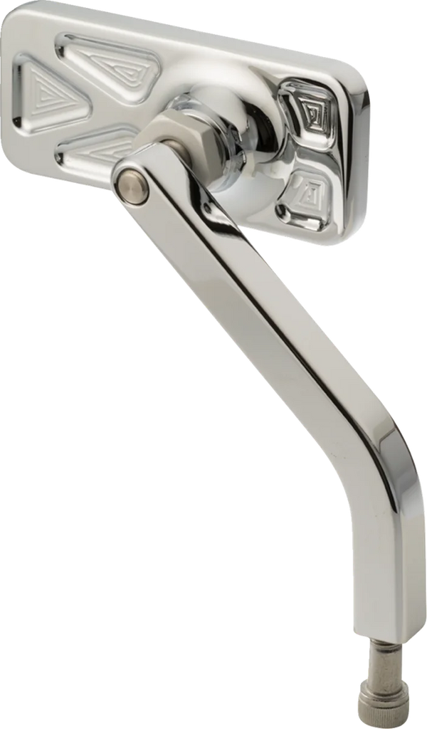 Joker Machine Mirror - No. 1 - OEM - Rectangle - Chrome - Right 03-055-3R - Side View