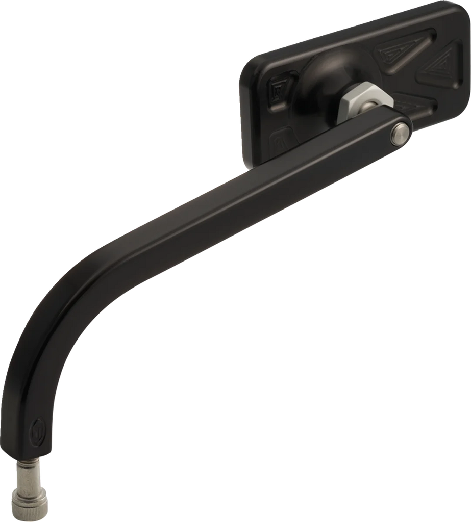 Joker Machine Mirror - No. 1 - Standard - Rectangle - Black - Left 03-054-1L - Side View