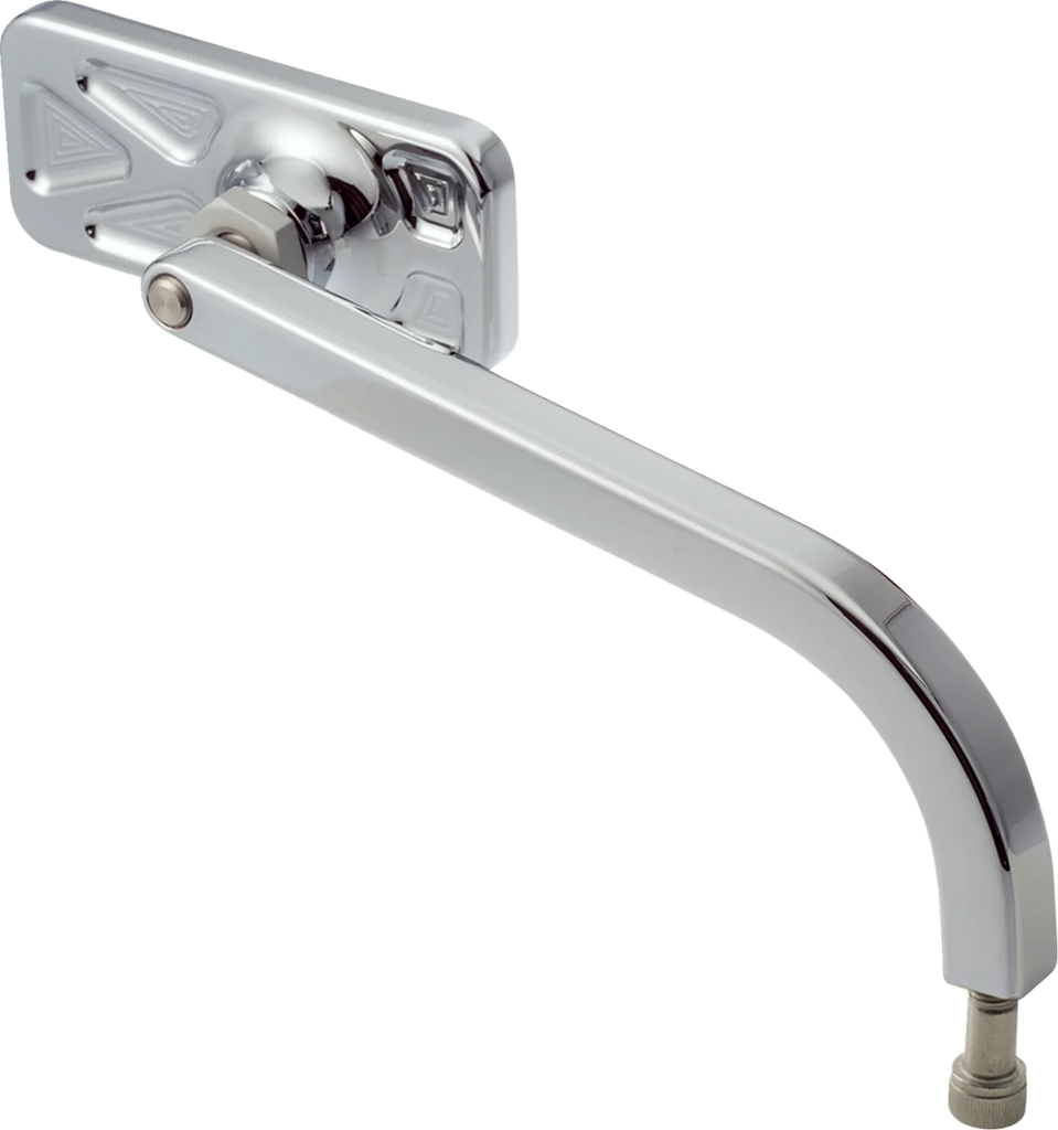 Joker Machine Mirror - No. 1 - Standard - Rectangle - Chrome - Right 03-054-3R - Side View