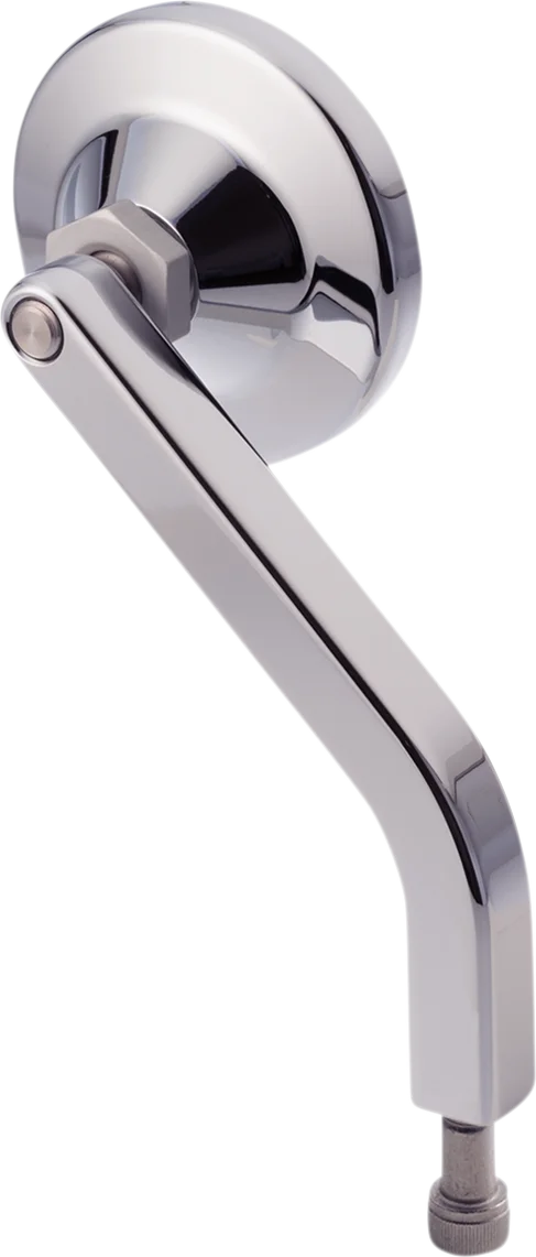 Joker Machine Mirror - No. 2 OE - Side View - Round - Chrome - Right 03-053-3R - Side View