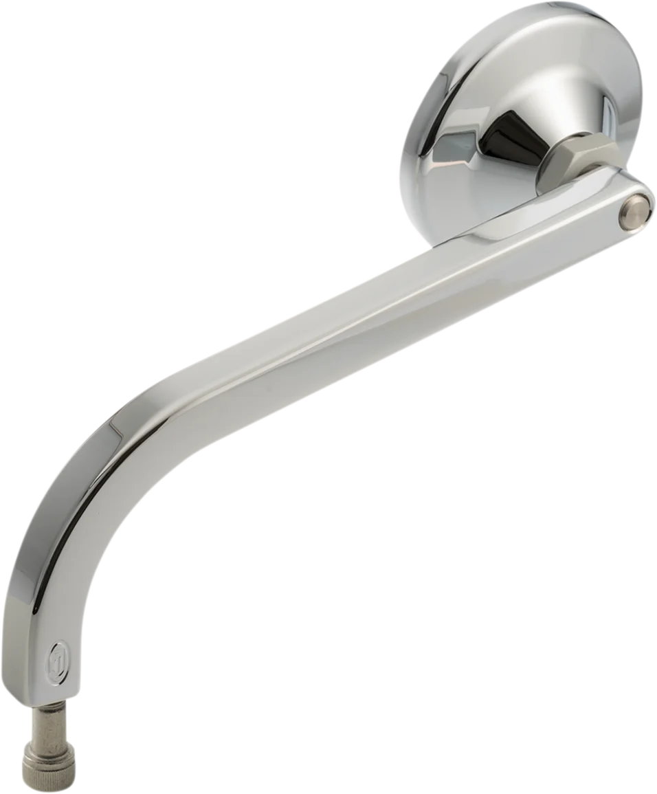 Joker Machine Mirror - No. 2 Standard - Side View - Round - Chrome - Left 03-052-3L - Side View