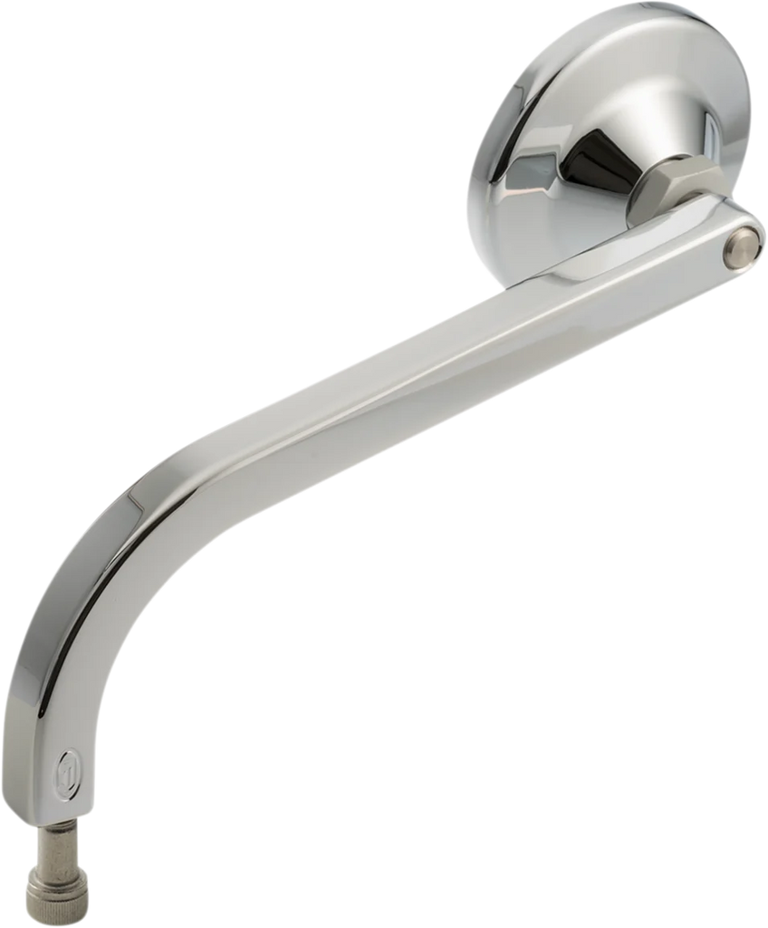 Joker Machine Mirror - No. 2 Standard - Side View - Round - Chrome - Left 03-052-3L - Side View