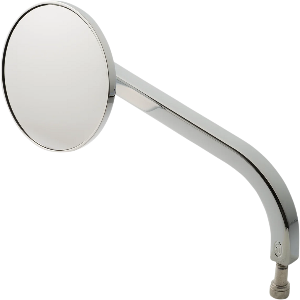 Joker Machine Mirror - No. 7 Standard - Side View - Round - Chrome - Left 03-050-3L - Main Product View