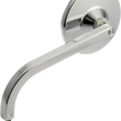 Load image into Gallery viewer, Joker Machine Mirror - No. 7 Standard - Side View - Round - Chrome - Left 03-050-3L - Side View