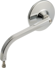 Load image into Gallery viewer, Joker Machine Mirror - No. 7 Standard - Side View - Round - Chrome - Left 03-050-3L - Side View