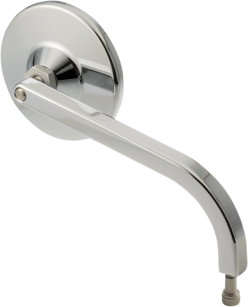 Joker Machine Mirror - No. 7 Standard - Side View - Round - Chrome - Right 03-050-3R - Side View