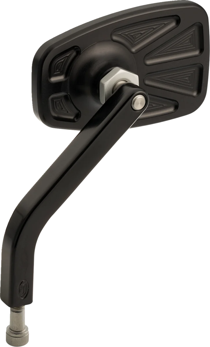Joker Machine Mirror - No. 8 Cafe - OEM - Rectangle - Black - Left 03-057-1L - Side View