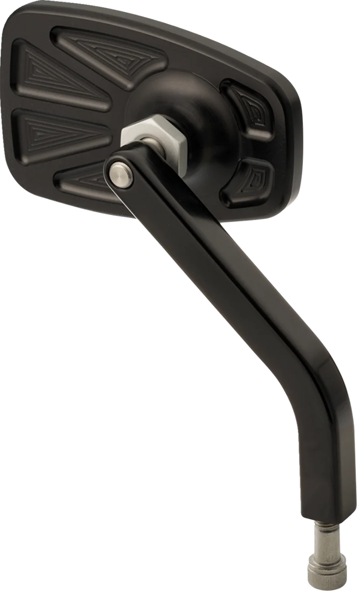 Joker Machine Mirror - No. 8 Cafe - OEM - Rectangle - Black - Right 03-057-1R - Side View