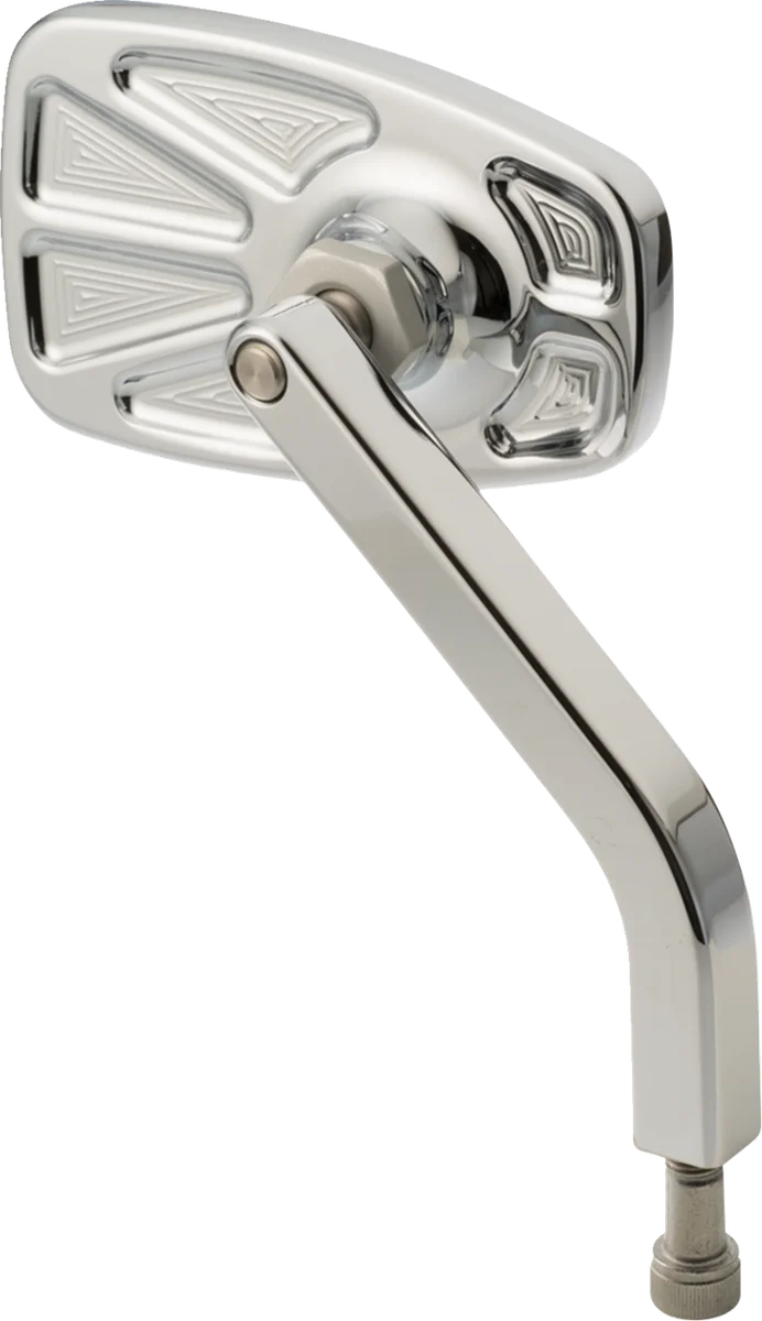 Joker Machine Mirror - No. 8 Cafe - OEM - Rectangle - Chrome - Right 06-057-3R - Side View