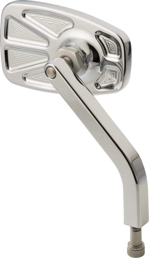Joker Machine Mirror - No. 8 Cafe - OEM - Rectangle - Chrome - Right 06-057-3R - Side View