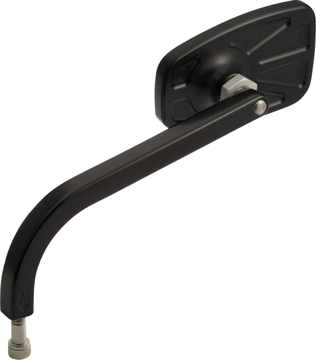 Joker Machine Mirror - No. 8 Cafe - Standard - Rectangle - Black - Left 03-056-1L - Side View