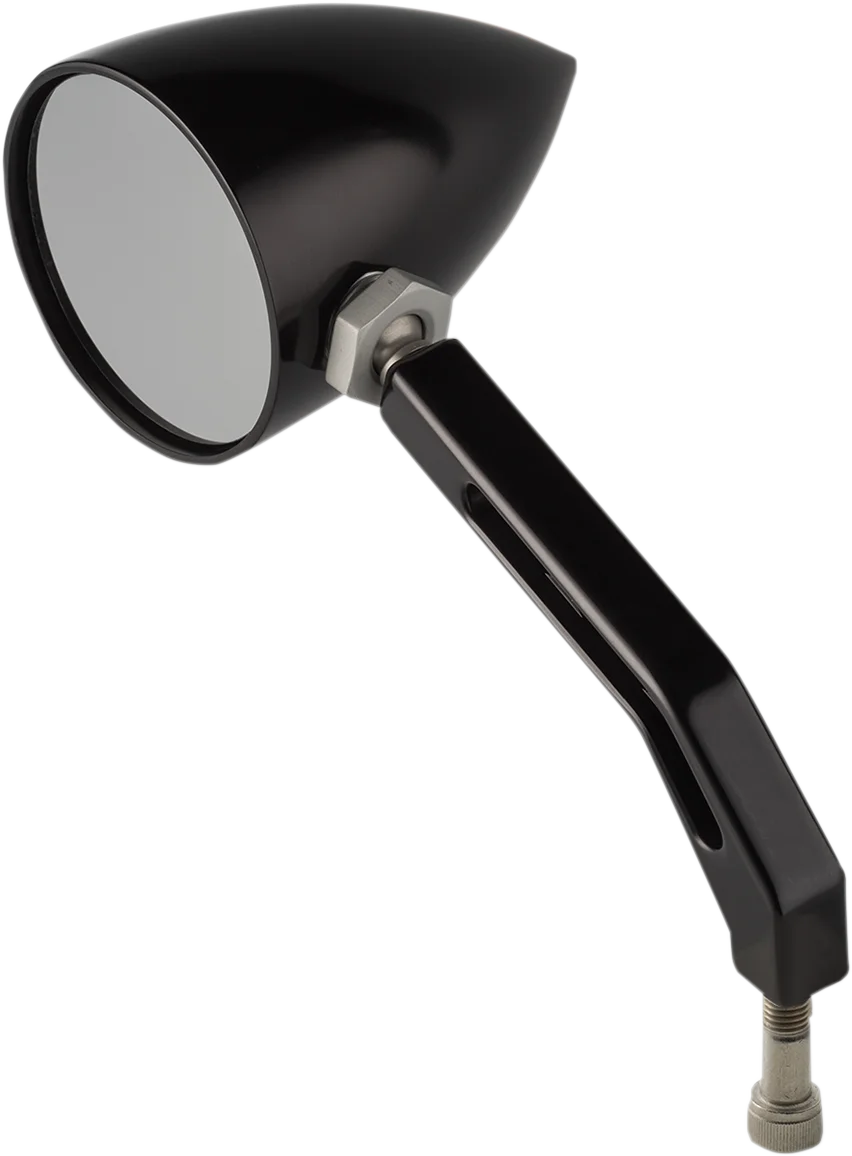 Joker Machine Mirror - ViewTech 5 - Side View - Teardrop - Black 03-011BLK - Detail View