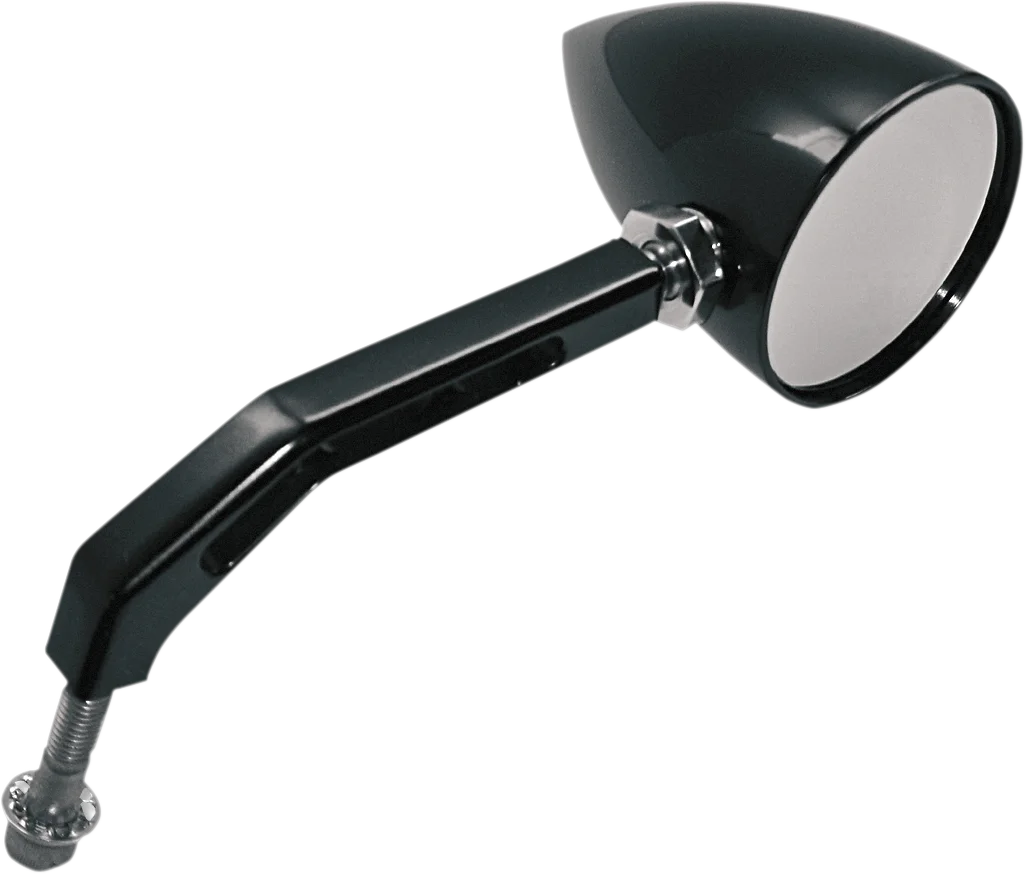 Joker Machine Mirror - ViewTech 5 - Side View - Teardrop - Chrome 03-011 - Detail View
