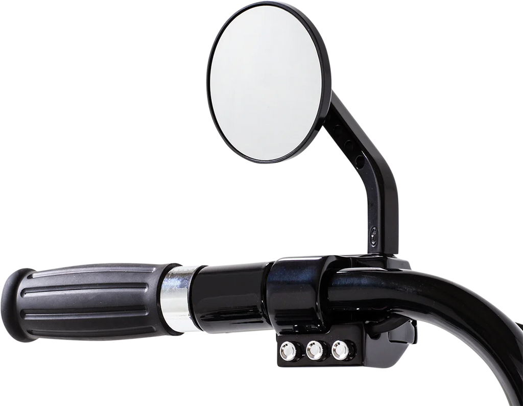 Joker Machine Mirror - ViewTech 7 - Side View - Stock - Black - Left 03-018L - Back View