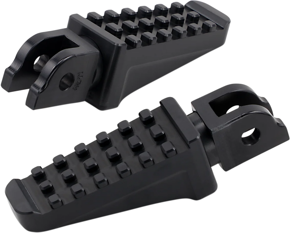 Joker Machine Passenger Road Racing Pegs - Black - M8 Softail 09-860-7B - Side View