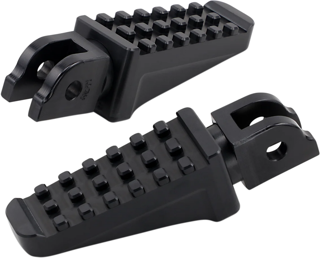 Joker Machine Passenger Road Racing Pegs - Black - M8 Softail 09-860-7B - Side View