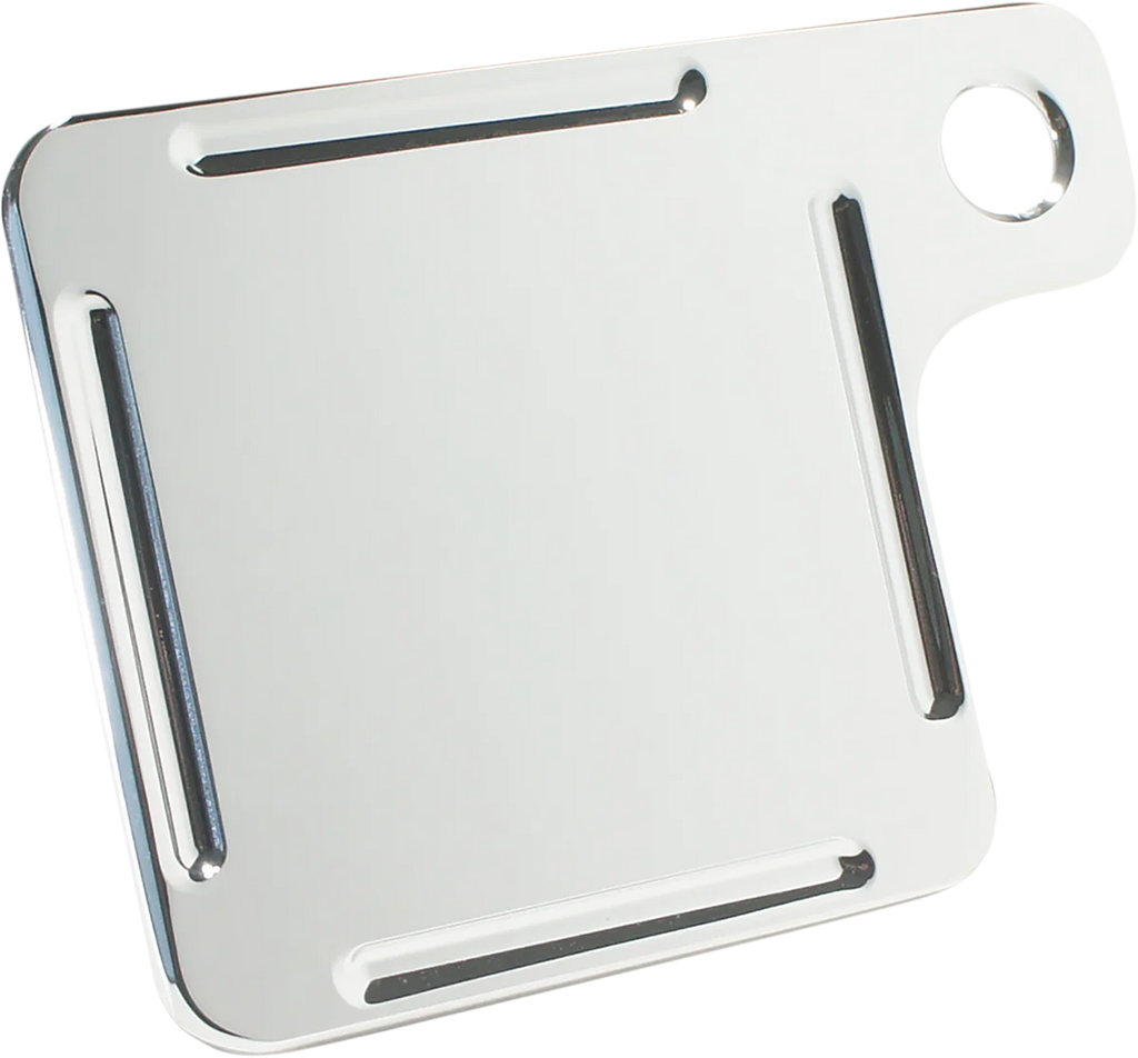 Joker Machine Plate Inspection Tag - Chrome 09-580-3 - Main Product View