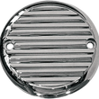 Load image into Gallery viewer, Joker Machine Points Cover - Finned - 2 Hole - Chrome 02-98FN - Main Product View