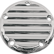 Load image into Gallery viewer, Joker Machine Points Cover - Finned - 5 Hole - Chrome 02-99FN - Main Product View