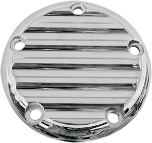 Joker Machine Points Cover - Finned - 5 Hole - Chrome 02-99FN - Main Product View