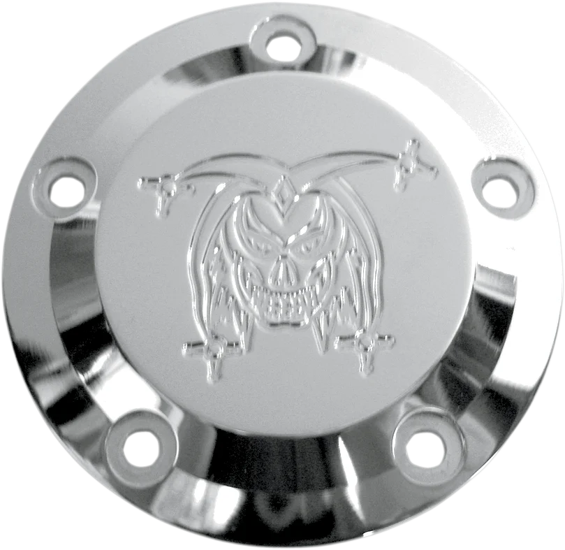 Joker Machine Points Cover - Joker - 5 Hole - Chrome 02-99J - Main Product View