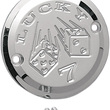 Load image into Gallery viewer, Joker Machine Points Cover - Lucky 7 - 2 Hole - Chrome 921102L - Main Product View