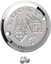 Load image into Gallery viewer, Joker Machine Points Cover - Lucky 7 - 2 Hole - Chrome 921102L - Main Product View
