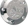 Load image into Gallery viewer, Joker Machine Points Cover - Lucky 7 - 5 Hole - Chrome 02-99L - Main Product View
