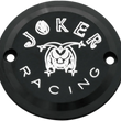Load image into Gallery viewer, Joker Machine Points Cover - Lucky 7 - 5 Hole - Chrome 02-99L - Side View