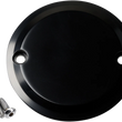 Load image into Gallery viewer, Joker Machine Points Cover - Smooth - 2 Hole - Black Anodized 02-98-SB - Side View