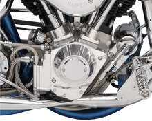 Load image into Gallery viewer, Joker Machine Points Cover - Smooth - 2 Hole - Chrome 921102C - Side View
