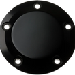 Load image into Gallery viewer, Joker Machine Points Cover - Smooth - 5 Hole - Black Anodized 02-99SB - Main Product View