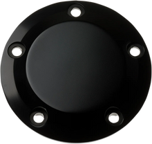 Load image into Gallery viewer, Joker Machine Points Cover - Smooth - 5 Hole - Black Anodized 02-99SB - Main Product View