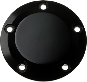 Joker Machine Points Cover - Smooth - 5 Hole - Black Anodized 02-99SB - Main Product View