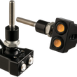 Load image into Gallery viewer, Joker Machine Rat Eye Mirror-Mount Turn Signals - Dual - Black 05-216B - Main Product View