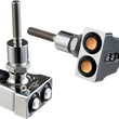 Load image into Gallery viewer, Joker Machine Rat Eye Mirror-Mount Turn Signals - Dual - Chrome 05-216C - Main Product View