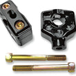 Load image into Gallery viewer, Joker Machine Risers - Dual - 2" - Harley Davidson - Black 03-862B - Main Product View