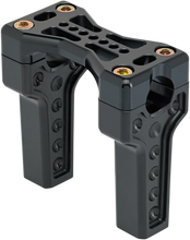 Load image into Gallery viewer, Joker Machine Risers - Pullback - Bridge - Chrome 03-866-1C - Side View