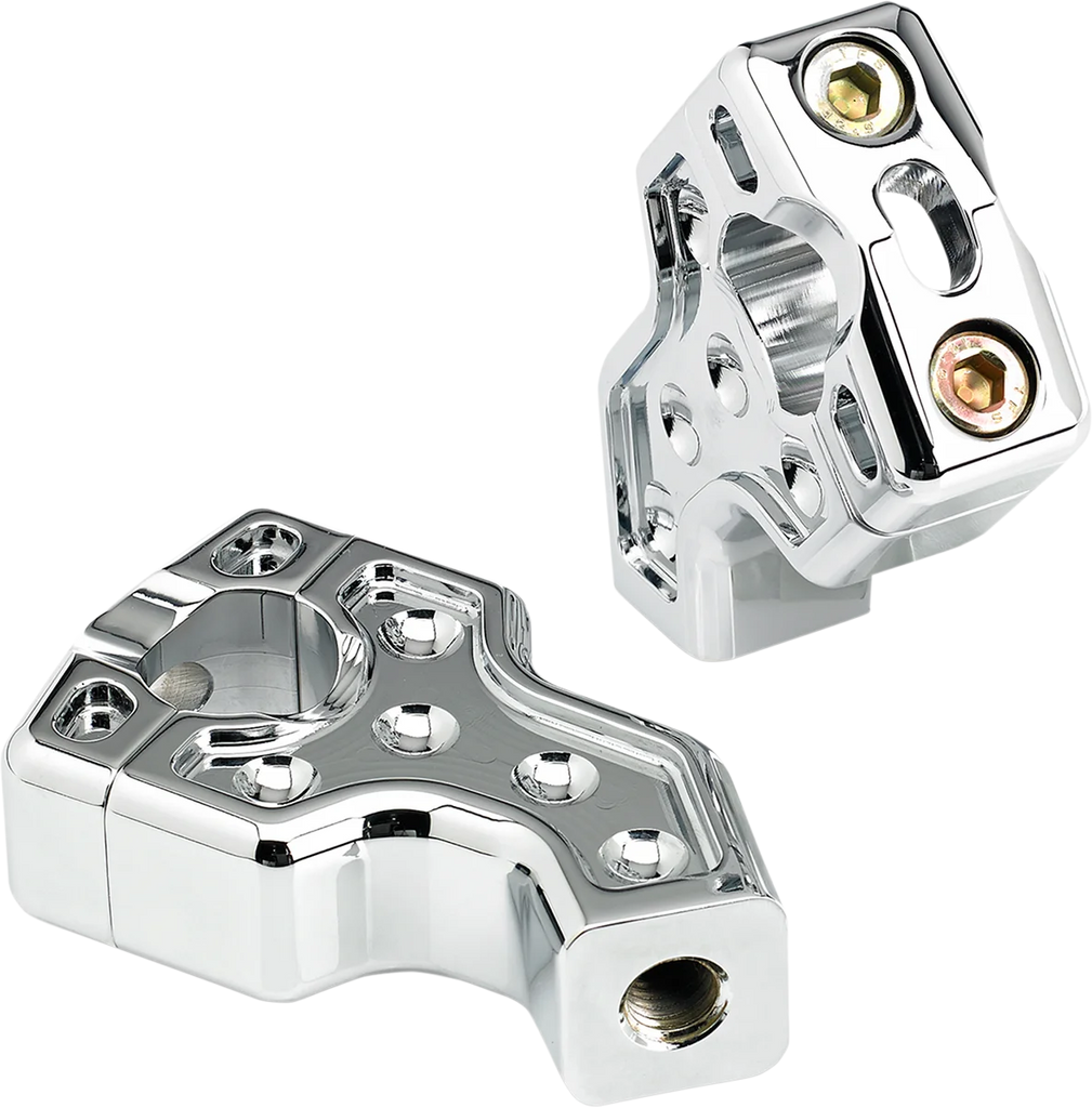 Joker Machine Risers - Pullback - Chrome 03-866C - Main Product View