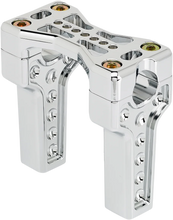 Load image into Gallery viewer, Joker Machine Risers - Straight - Bridge - Chrome 03-864-1C - Main Product View