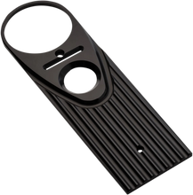Load image into Gallery viewer, Joker Machine Road King Dash Panel - Finned - Black Anodized 04-20-1 - Main Product View